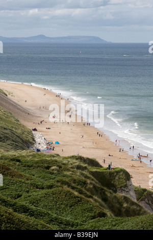 Whiterocks spiaggia vicino Portrush Co Antrim Irlanda del Nord Foto Stock