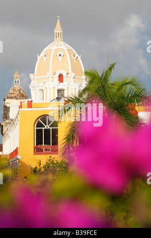 Cupola della Iglesia de San Pedro Claver Cartagena Colombia Foto Stock