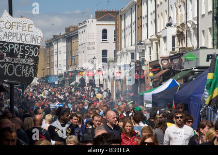 Carnevale di Notting Hill Londra 2008 Foto Stock