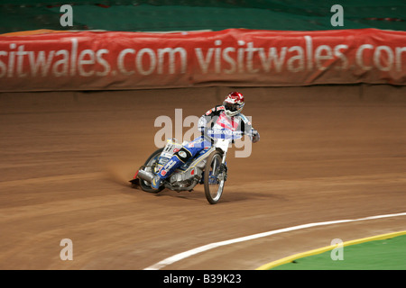 British FIM Speedway Grand Prix 2008 Cardiff Millennium Stadium Cardiff Foto Stock