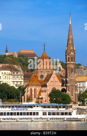 La chiesa calvinista in Budapest Ungheria Foto Stock