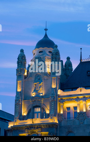 Il Gresham Palace di Budapest Ungheria Foto Stock