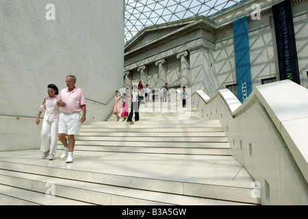 La Great Court a Londra il British Museum Foto Stock