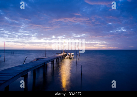 Caye Caulker, Belize Foto Stock