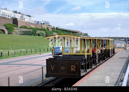 Volks elettrica ferroviaria treno, Brighton Foto Stock