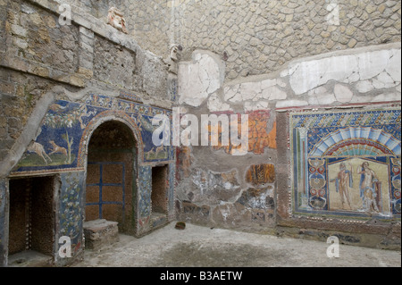 Casa di Nettuno e Anfitrite Foto Stock