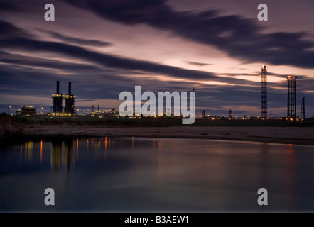 St Fergus Gas terminale Foto Stock