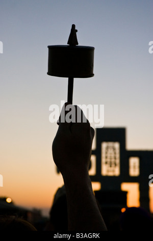 Dia de Guadalupe celebrazione in Città del Messico. Il giorno della Vergine di Guadalupe, Dicembre 12th. Foto Stock