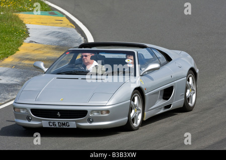 La Ferrari F355 Spider Knockhill Fife Scozia 2008 Foto Stock