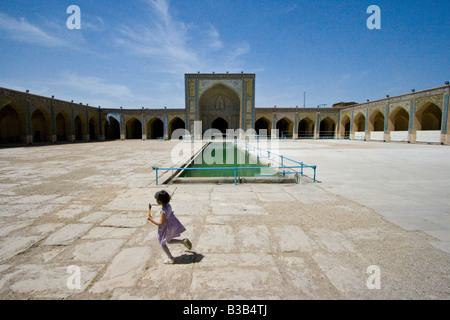 Masjid Vakil o Regents moschea di Shiraz Iran Foto Stock