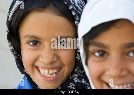 Le ragazze iraniane a Mashhad Iran Foto Stock