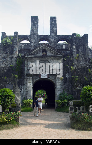 Entrata di San Pedro Fort, una storica fortezza spagnola a Cebu City Foto Stock