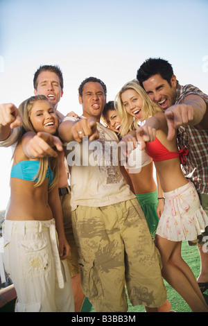 Ritratto di amici Foto Stock