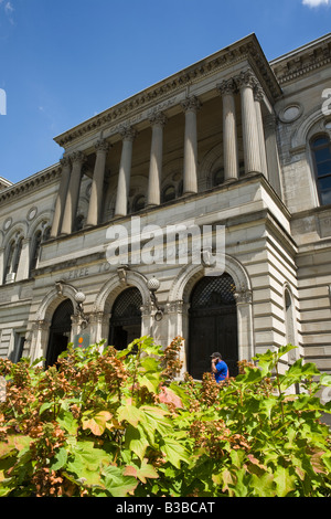 Carnegie Library of Pittsburgh Pennsylvania ramo principale quartiere di Oakland Foto Stock