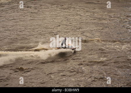 Glasgow river festival 2008 clyde estate quay Foto Stock