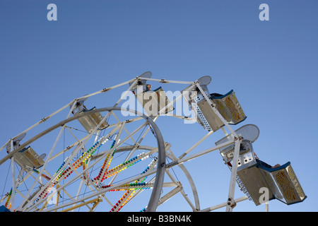 Ruota panoramica Ferris in Ancaster County Fair, Ancaster, Ontario, Canada Foto Stock