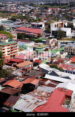 Cityscape, San Jose, Costa Rica Foto Stock