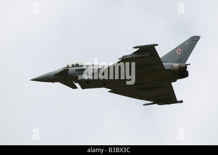 RAF Eurofighter Typhoon F2 Farnborough Air Show 2008 Foto Stock