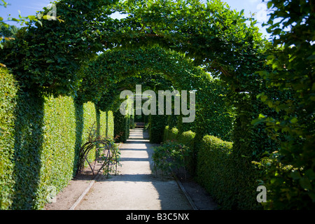 Prieuré d'Orsan giardini, Francia Foto Stock