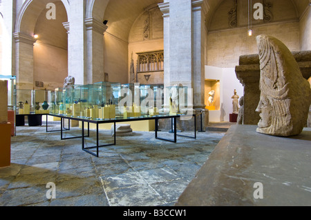 Europa Francia Provenza Avignone Musee Lapidaire Foto Stock