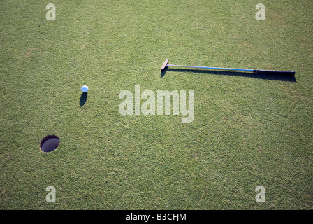 Palm Springs CA oasi nel deserto Golf bella bella pittoresco Western US Stati Uniti in Palm Desert in California Foto Stock