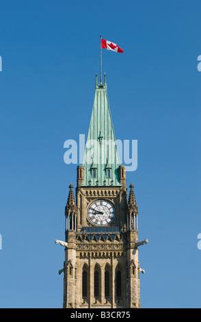 La torre della pace a Parliament Hill Ottawa Ontario Canada Foto Stock