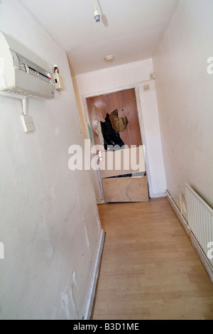 Squallido alloggi sociali a Tower Hamlets London Inghilterra England Foto Stock