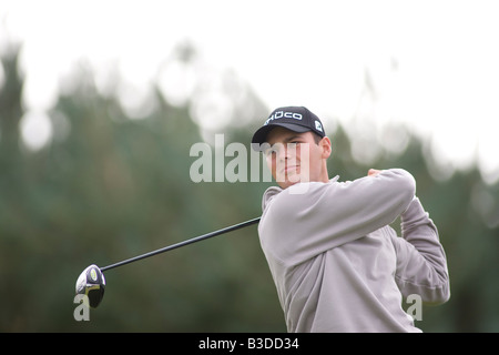 GLENEAGLES SCOZIA agosto 28 Germania s Martin Kaymer competere nel Johnnie Walker Classic PGA European Tour golf tournament Foto Stock