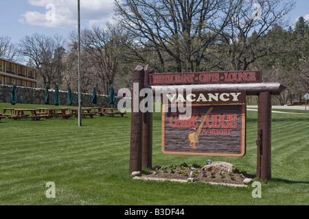 Custer State Game Lodge, Custer State Park, il Dakota del Sud, STATI UNITI D'AMERICA Foto Stock