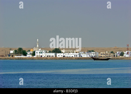 Sur waterfront Sharqiya Regione Sultanato di Oman Foto Stock