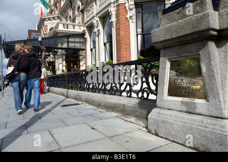 Hotel di lusso a cinque stelle nel centro cittadino di Dublino il Shelbourne Hotel Foto Stock
