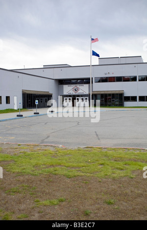 Wasilla High School, Wasilla, Alaska, Stati Uniti d'America. Foto Stock