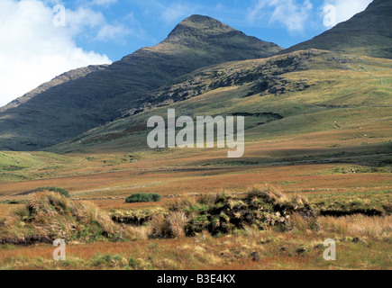 L'Irlanda, nella contea di Kerry, glencar, ballaghasheen pass, la bellezza della natura, Foto Stock