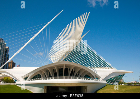 Il Milwaukee Art Museum esterno Foto Stock