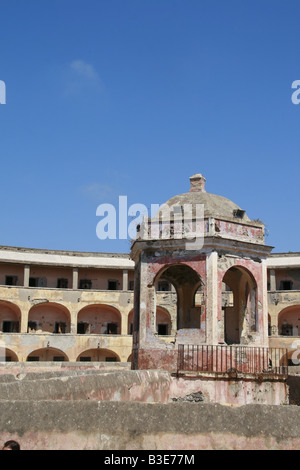Vecchio carcere borbonico sull isola di santo stefano, Italia Foto Stock