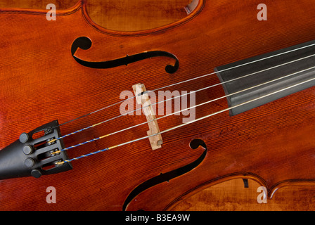 Grande immagine di un violoncello o violino Foto Stock