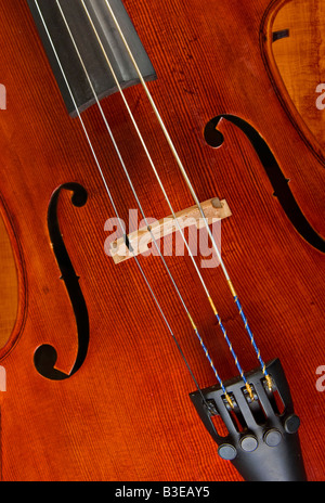 Grande immagine di un violoncello o violino Foto Stock