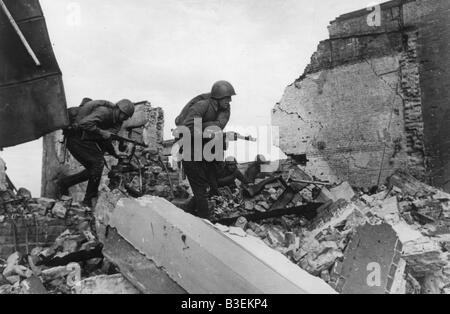 La Seconda Guerra Mondiale, Stalingrado/Novembre 1942 Foto Stock