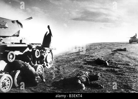 Stalingrad 1942 / tedesco serbatoio / Foto Foto Stock