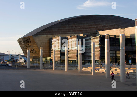 Canolfan Mileniwm Cymru. Wales Millennium Centre Cardiff Bay.84357 Cardiff Foto Stock