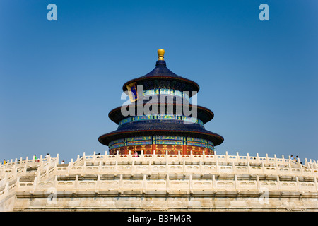 Cina Pechino Il Tempio del Cielo Qinan Hall spazio di copia Foto Stock