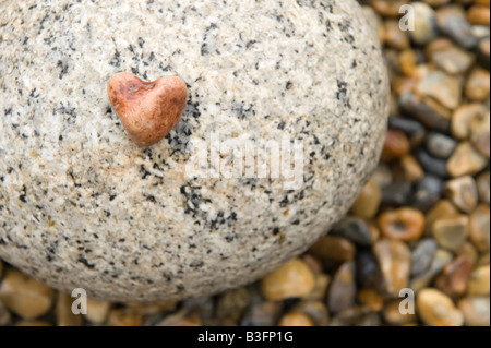 Cuori di pietra 4 Foto Stock