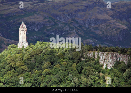 Il Castello di Stirling National Wallace Monument Scozia Scotland Foto Stock