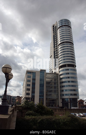 Bridgewater Place, Leeds. Yorkshire l'edificio più alto. Uso misto, uffici e residenziale. Foto Stock