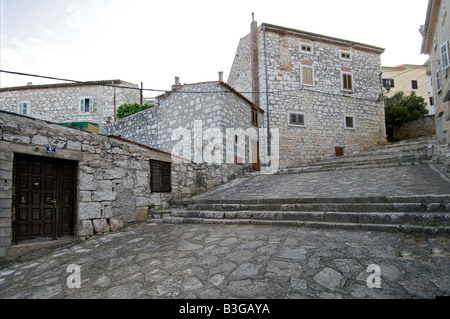 Il centro storico di Vrsar Foto Stock