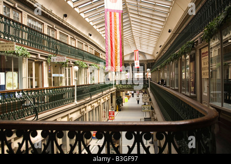 L'edificio Arcade primo Shopping Mall in Stati Uniti d'America Providence Rhode Island Foto Stock