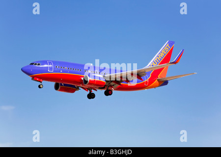 Un Southwest Airlines Boeing B737 Foto Stock