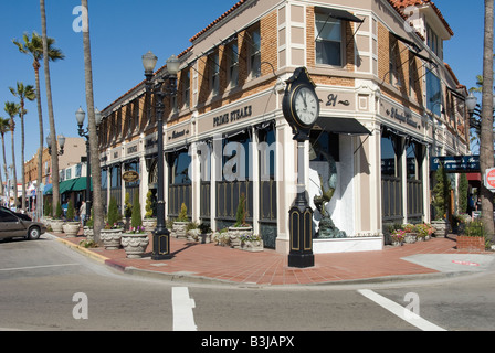 Doryman's Inn Bed and Breakfast mcfadden wharf square, penisola di balboa balboa città Newport Beach, Orange County, California Foto Stock