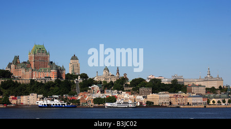 Canada Quebec Quebec City skyline generale vista panoramica Foto Stock