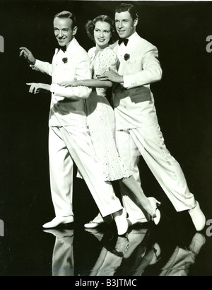 BROADWAY melodia di 1940 - 1939 MGM film con da sinistra Fred Astaire, Eleanor Powell e George Murphy Foto Stock